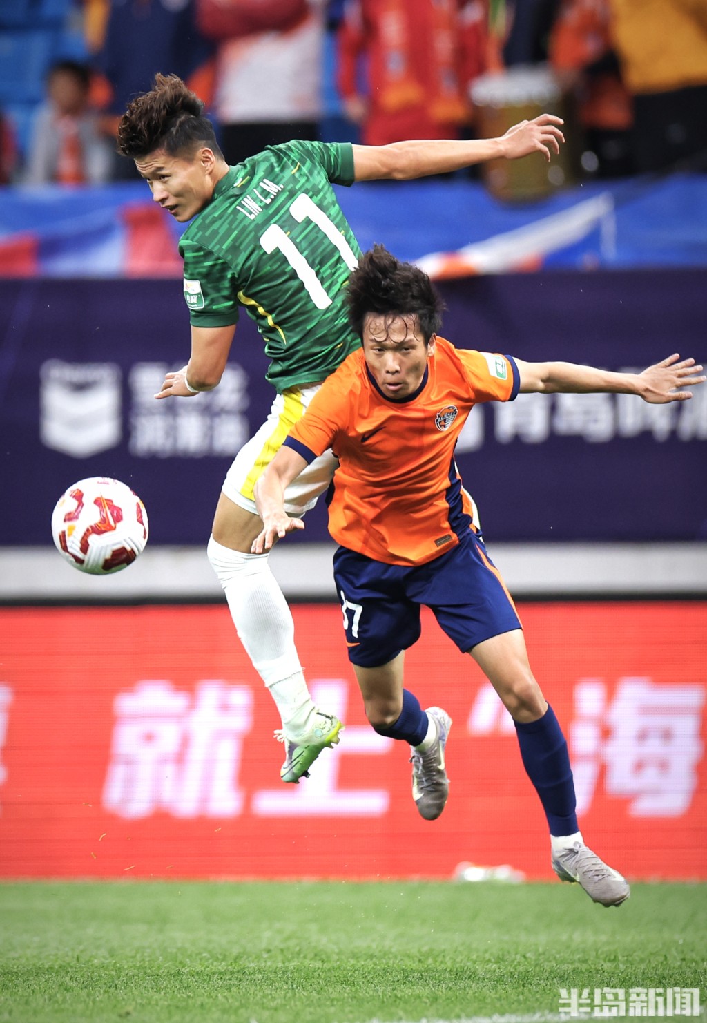 青岛黄海主场碾压北京国安，取得胜利