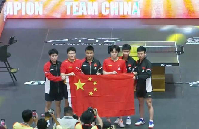 关于豪华奖牌悬念揭晓，乒乓球团体赛冠军诞生的信息