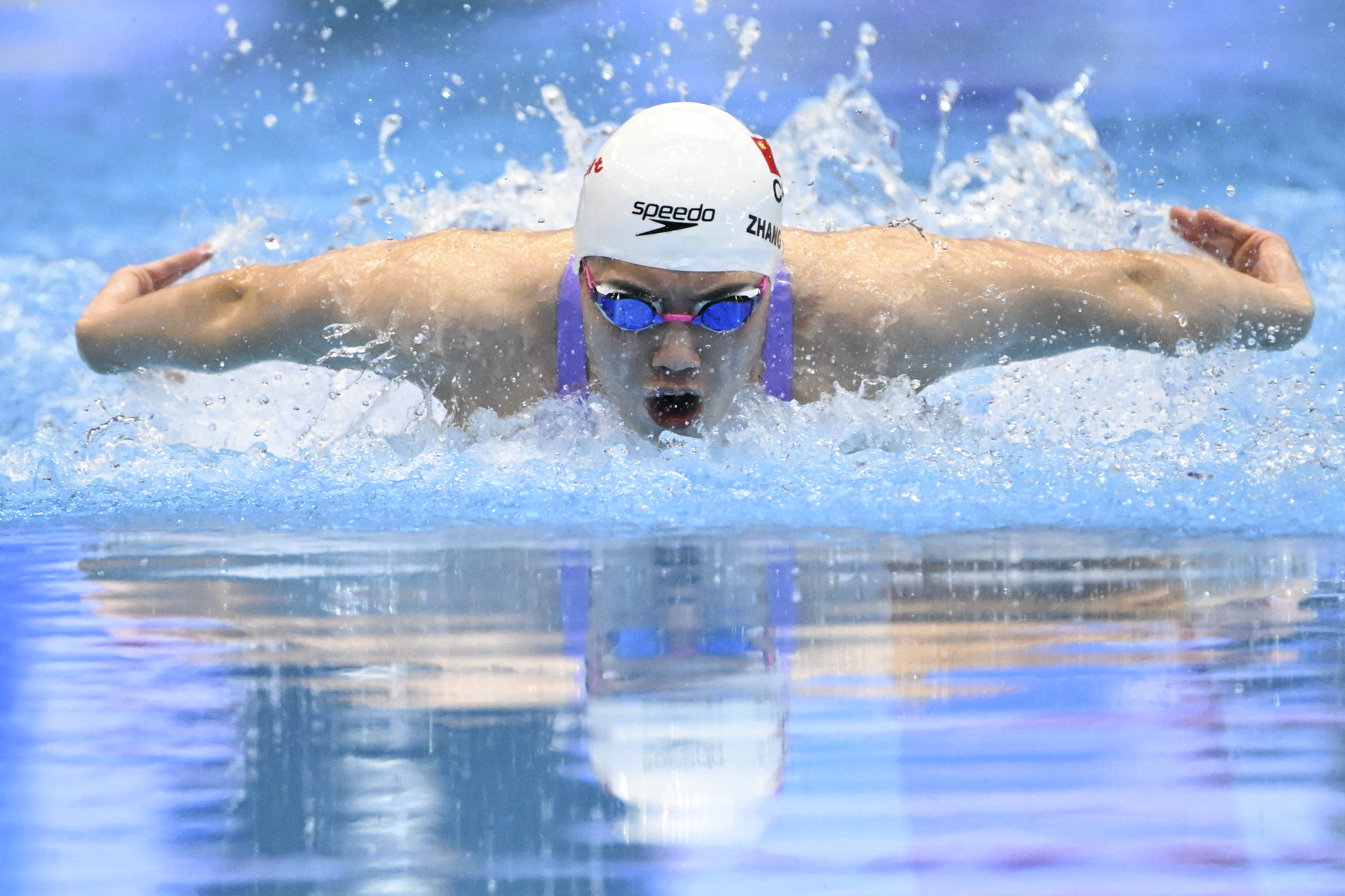 游泳女子米混合泳:中国选手夺冠 游泳女子米混合泳:中国选手夺冠