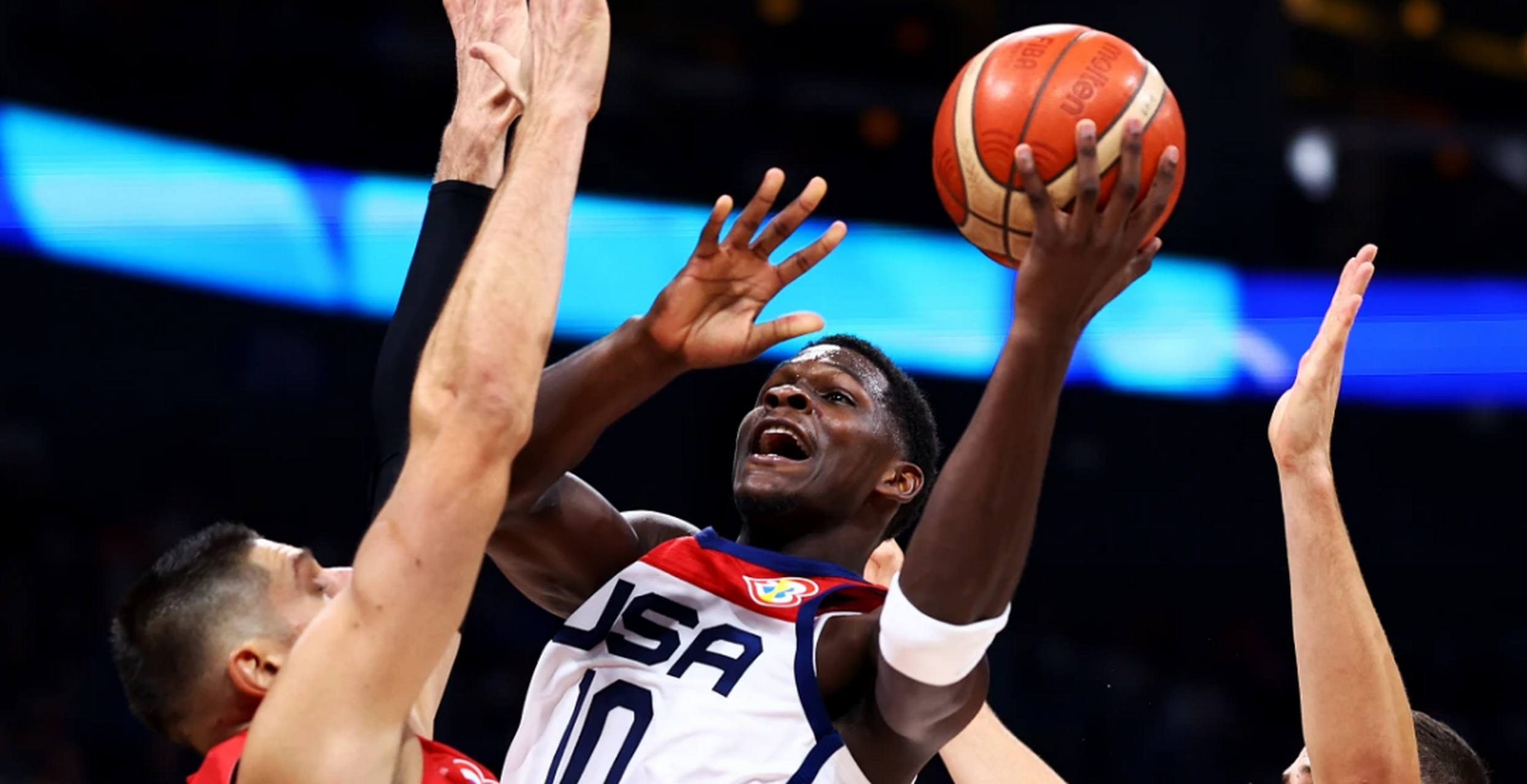 加拿大男篮强势西班牙男篮，拉塞尔惊艳世界的简单介绍